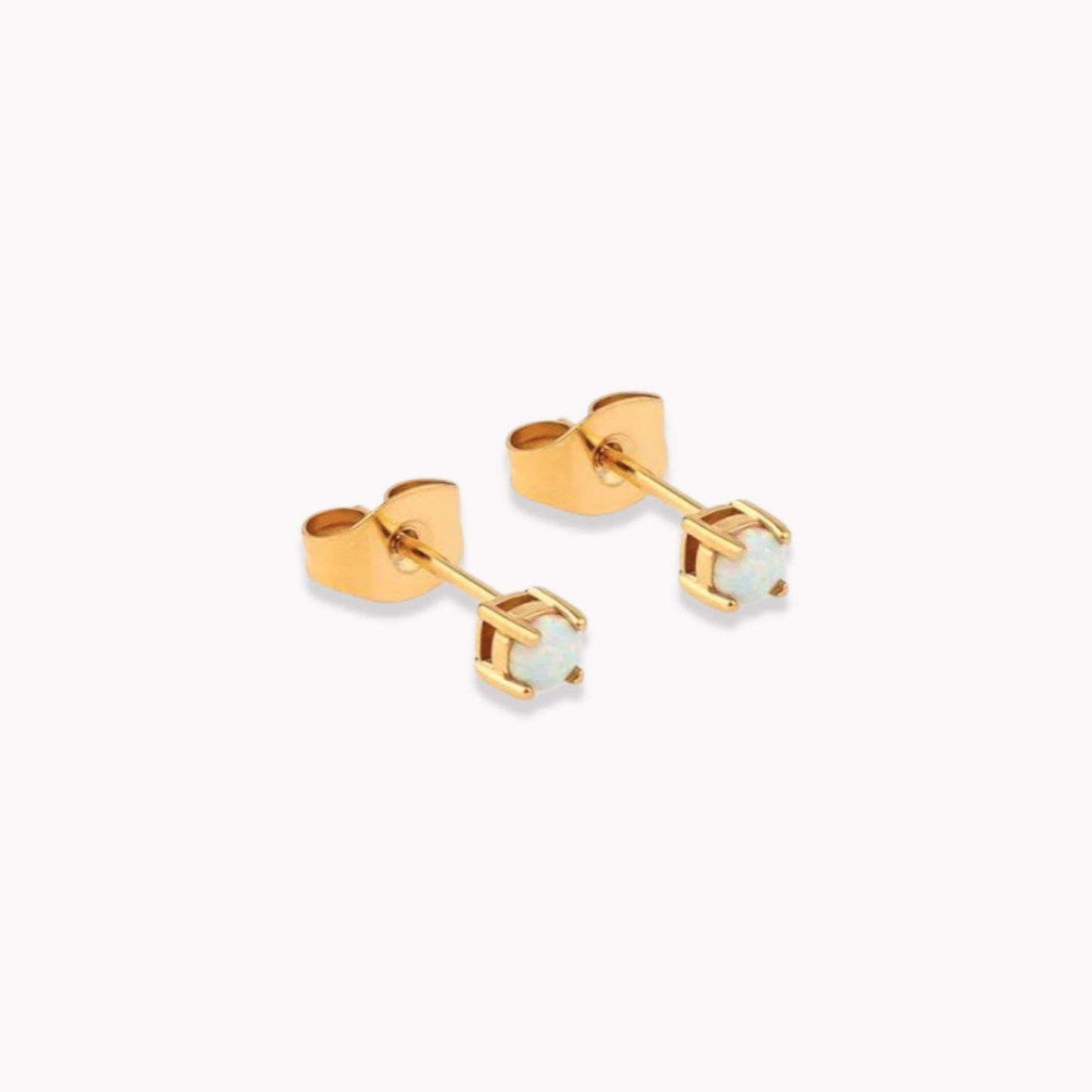 Opal Stud Earrings