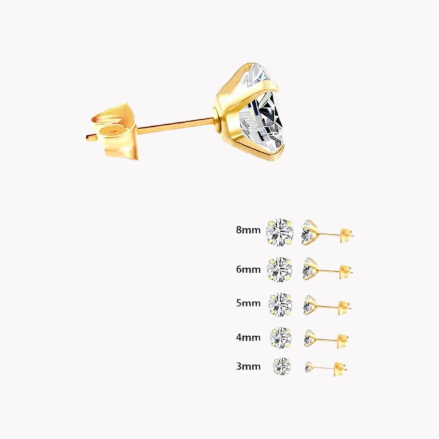 Crystal Stud Earrings