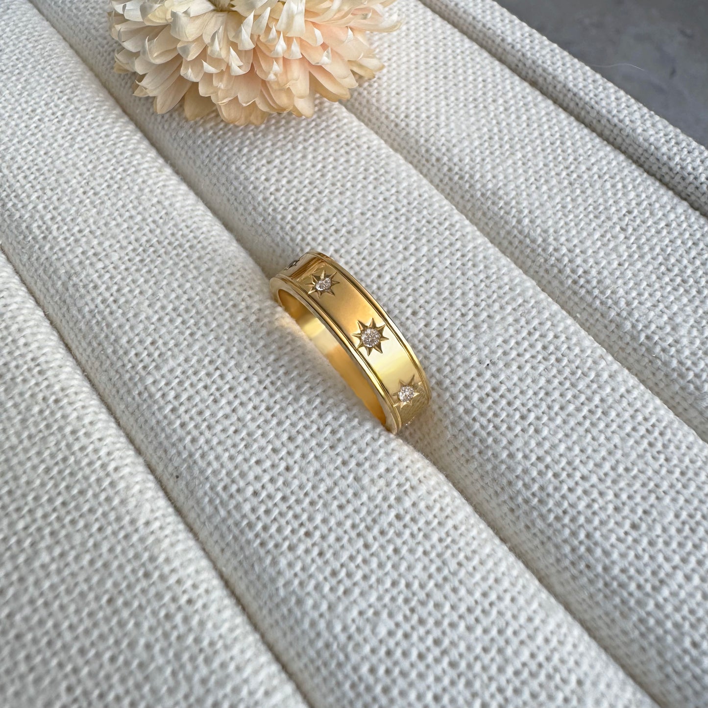 Crystal Star Ring