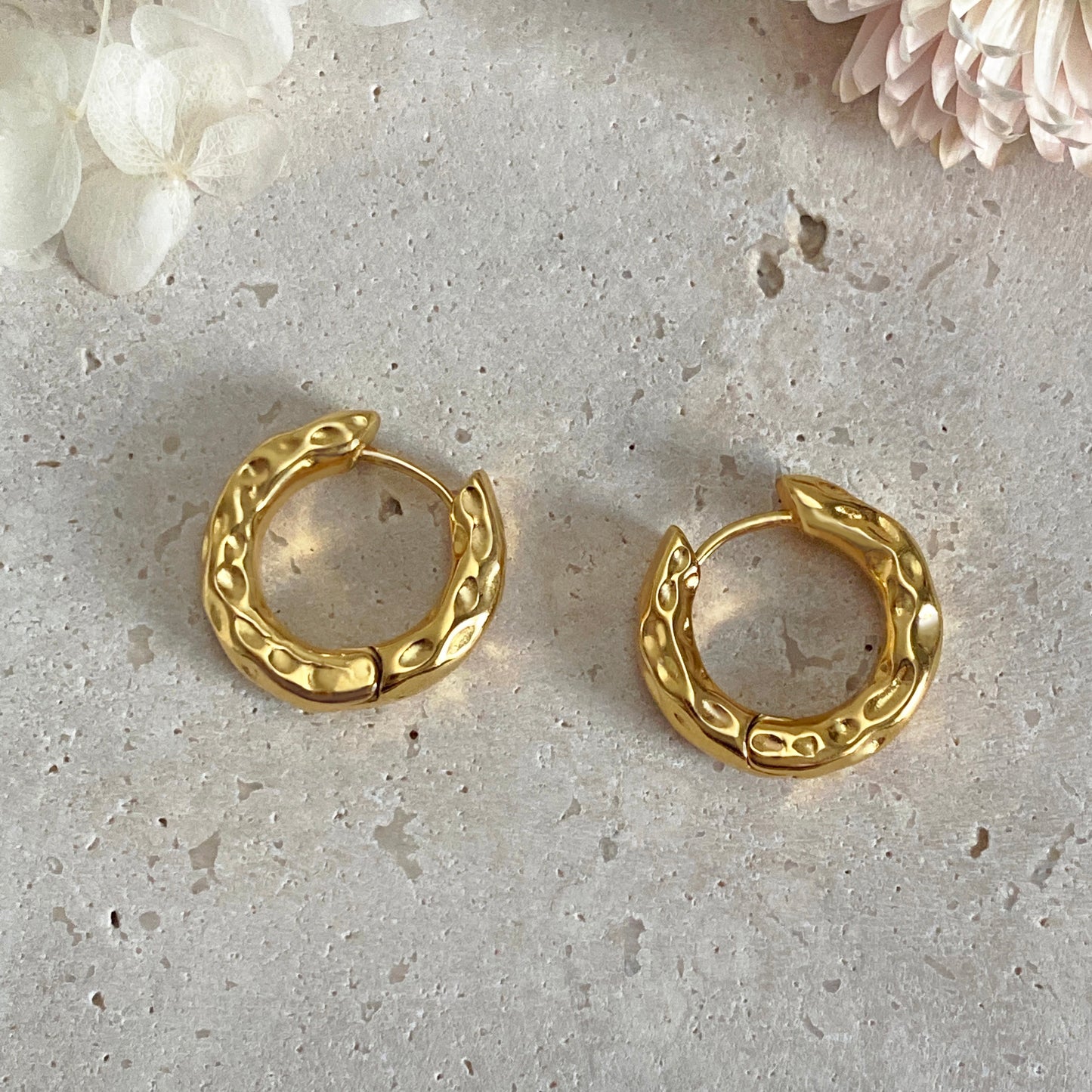 Hammered Hoops