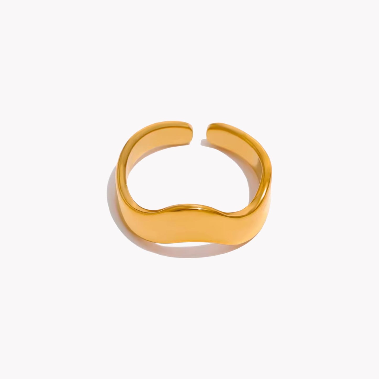 EX SAMPLE - Adjustable Wave Ring