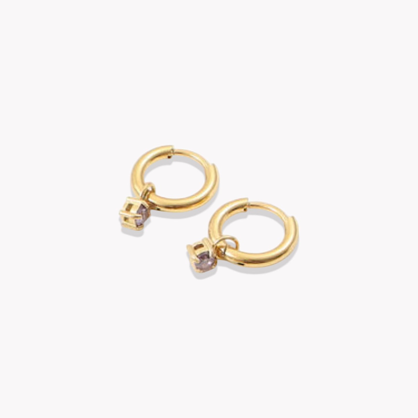 Mini Dot Hoops