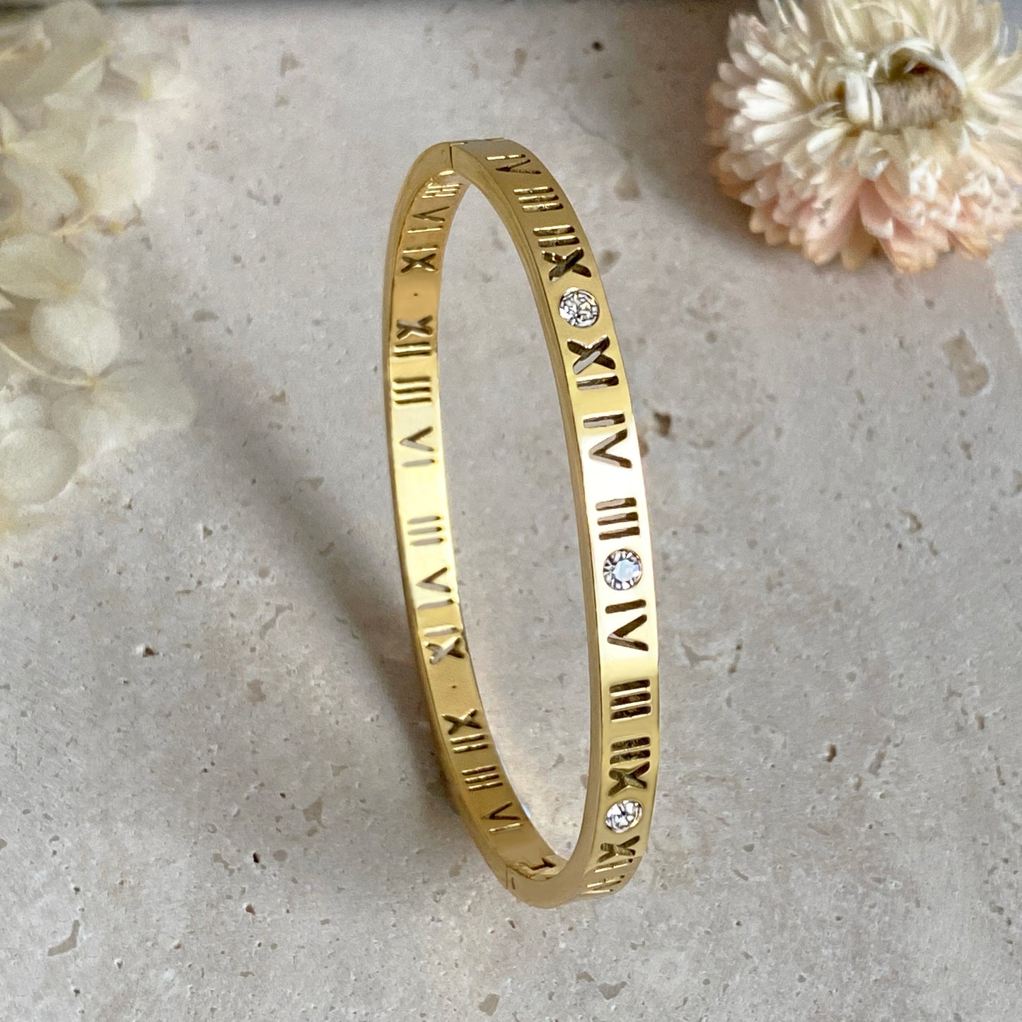 Roman Numeral Bangle