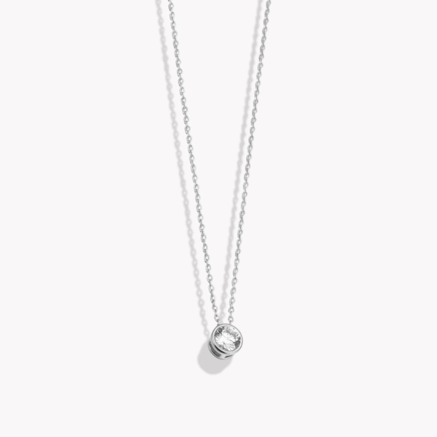 Silver Jessie Pendant Necklace