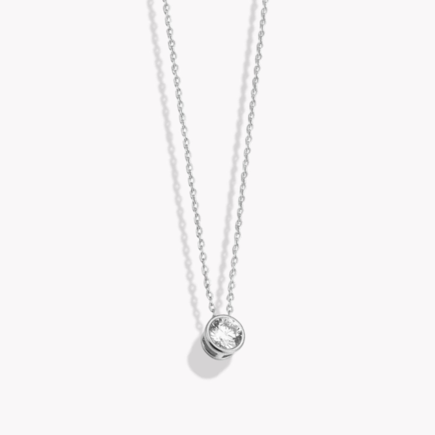 Silver Jessie Pendant Necklace