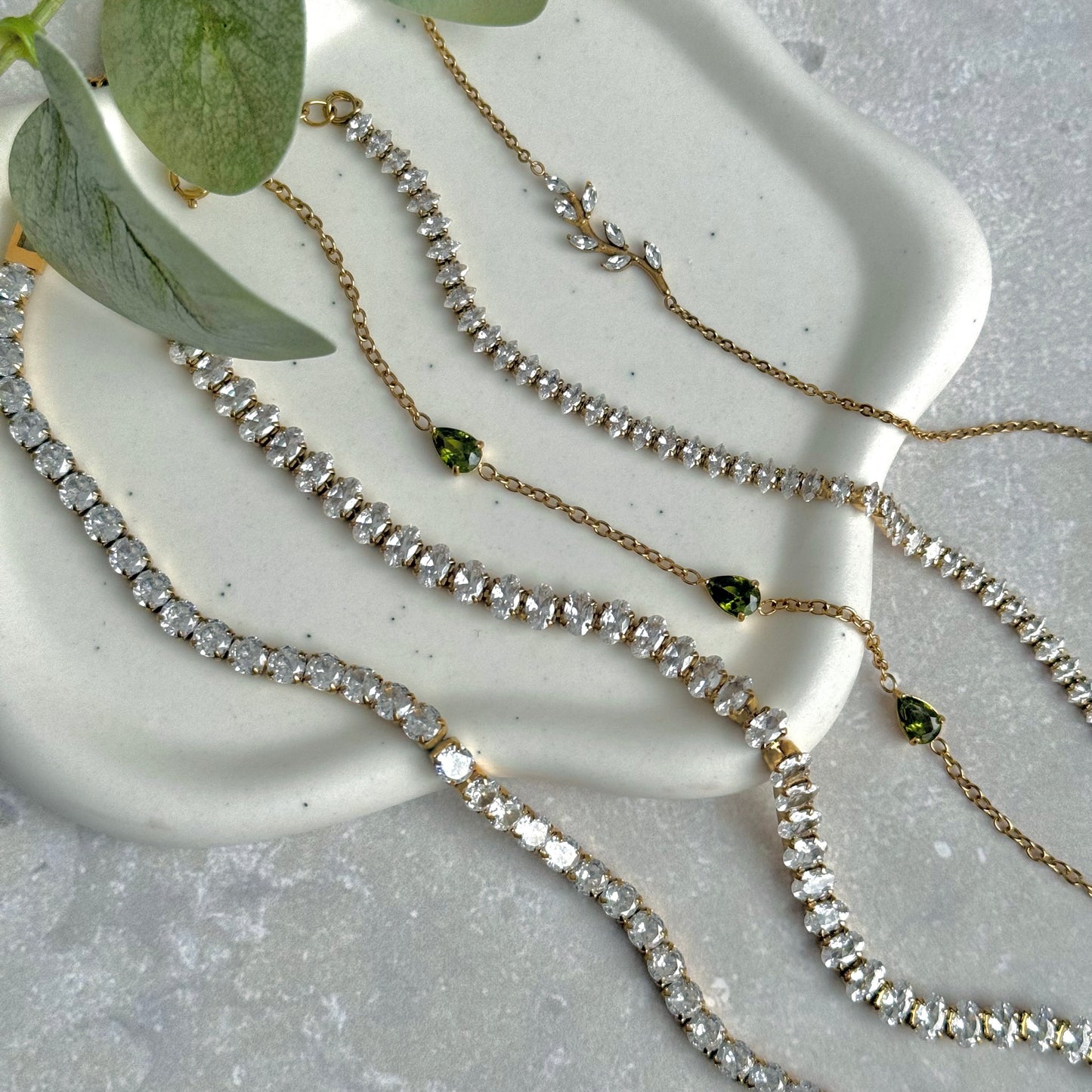 Oval Tennis Bracelet