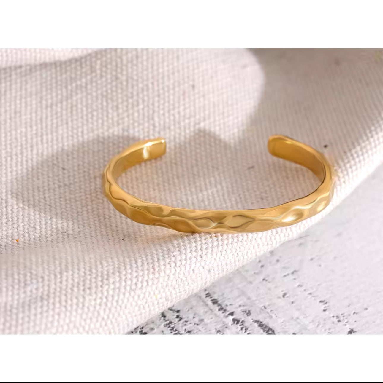 Hammered Bangle