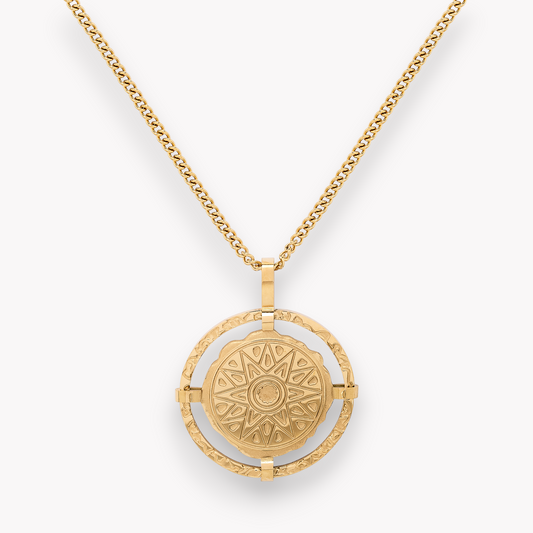 Aztec Pendant Necklace