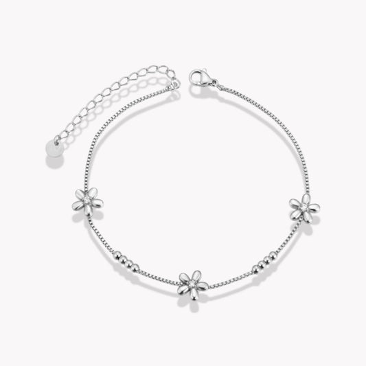 Silver Daphne Trilogy Bracelet