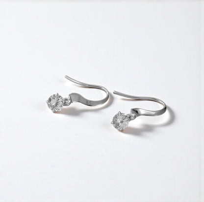 Silver Piper Earrings