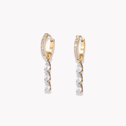 Faith Hooped Earrings