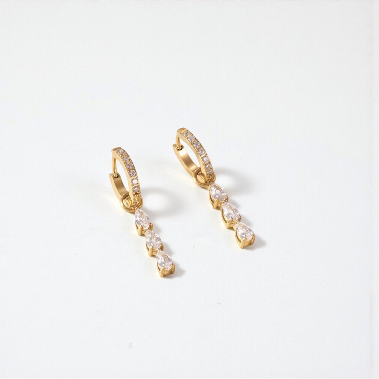 Faith Hooped Earrings