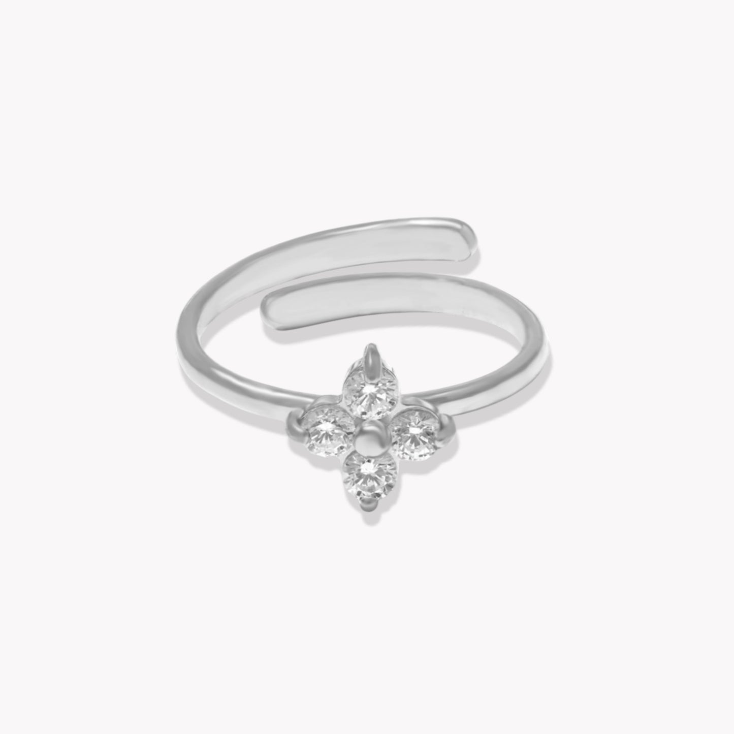 Silver Floret Ring