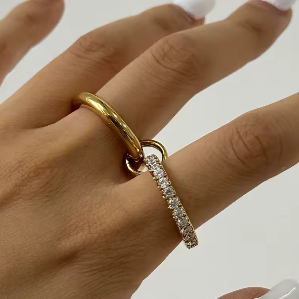 Chunky Link Ring