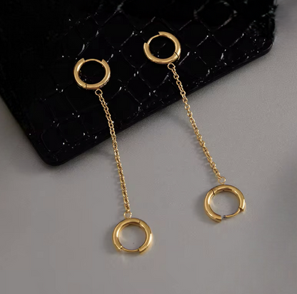 Kari Hooped Earrings