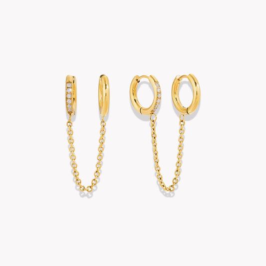 Kari Hooped Earrings