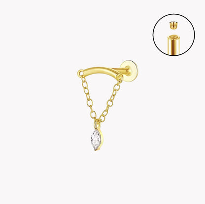 Hidden Helix Earrings