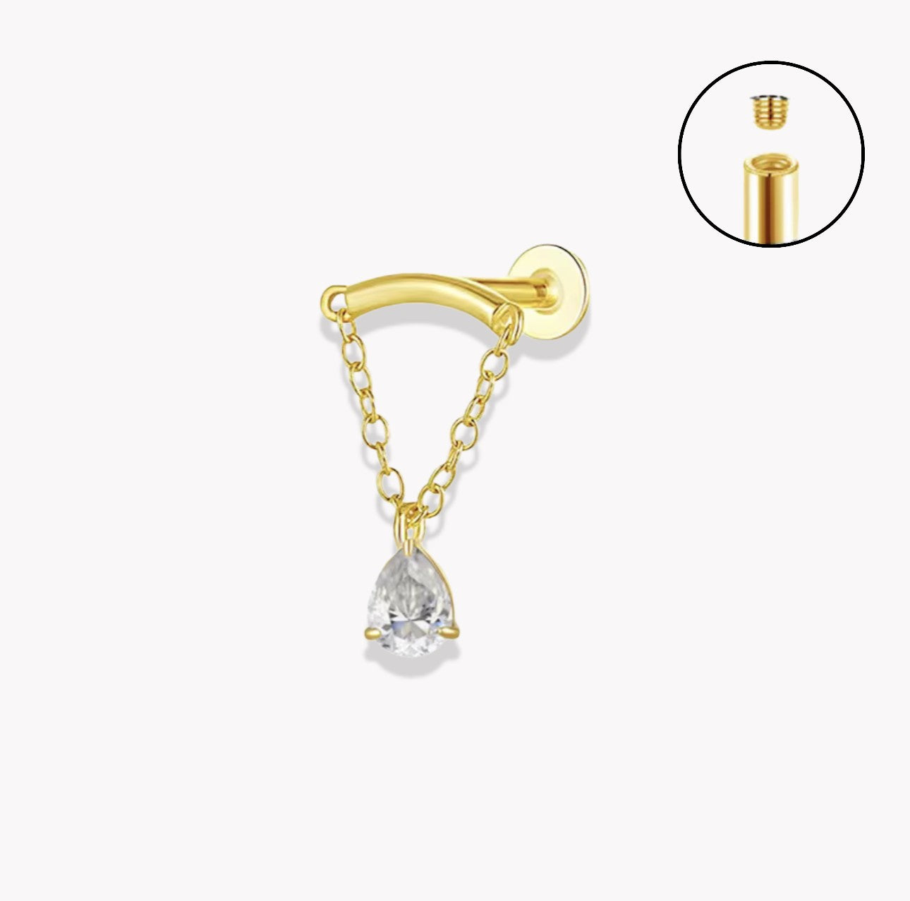 Hidden Helix Earrings