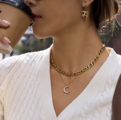 Crescent Moon Necklace