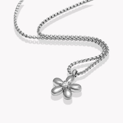 Silver Daphne Necklace