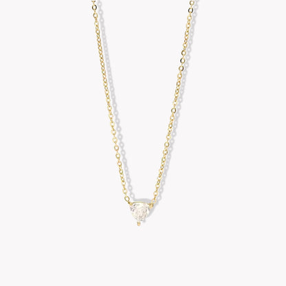Clear Triangle Necklace