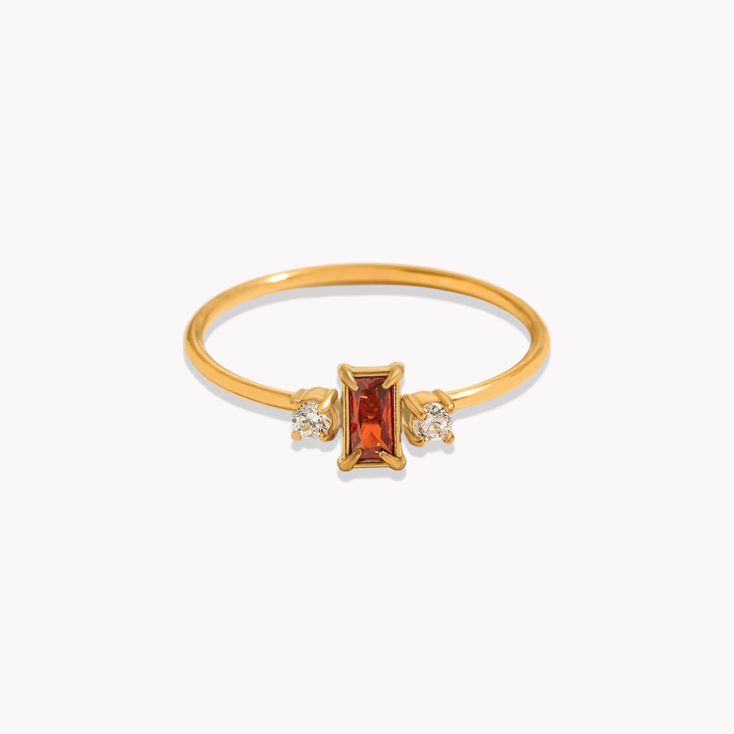Dainty Ruby Ring