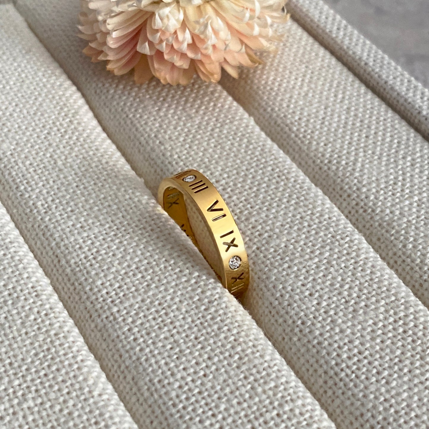 Roman Numeral Ring