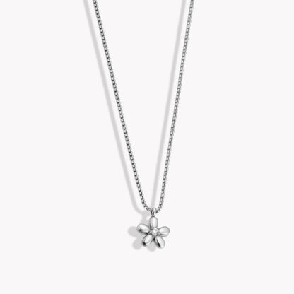 Silver Daphne Necklace