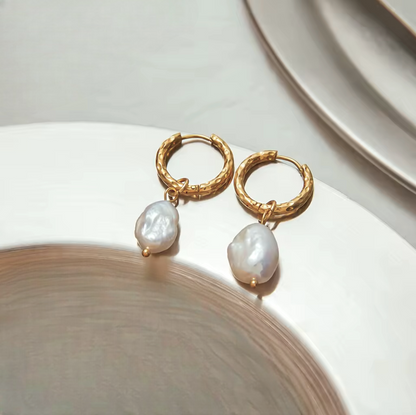 Nora Hooped Earrings