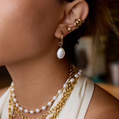 Nora Hooped Earrings
