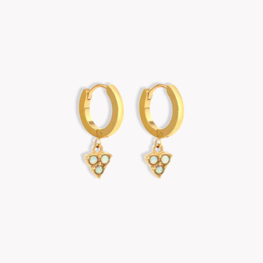 Opal Trio Hoops
