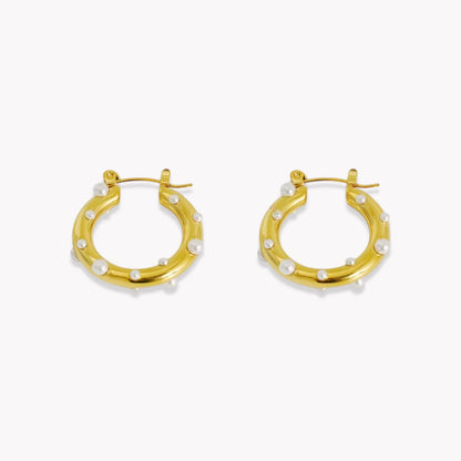 Pia Hooped Earrings