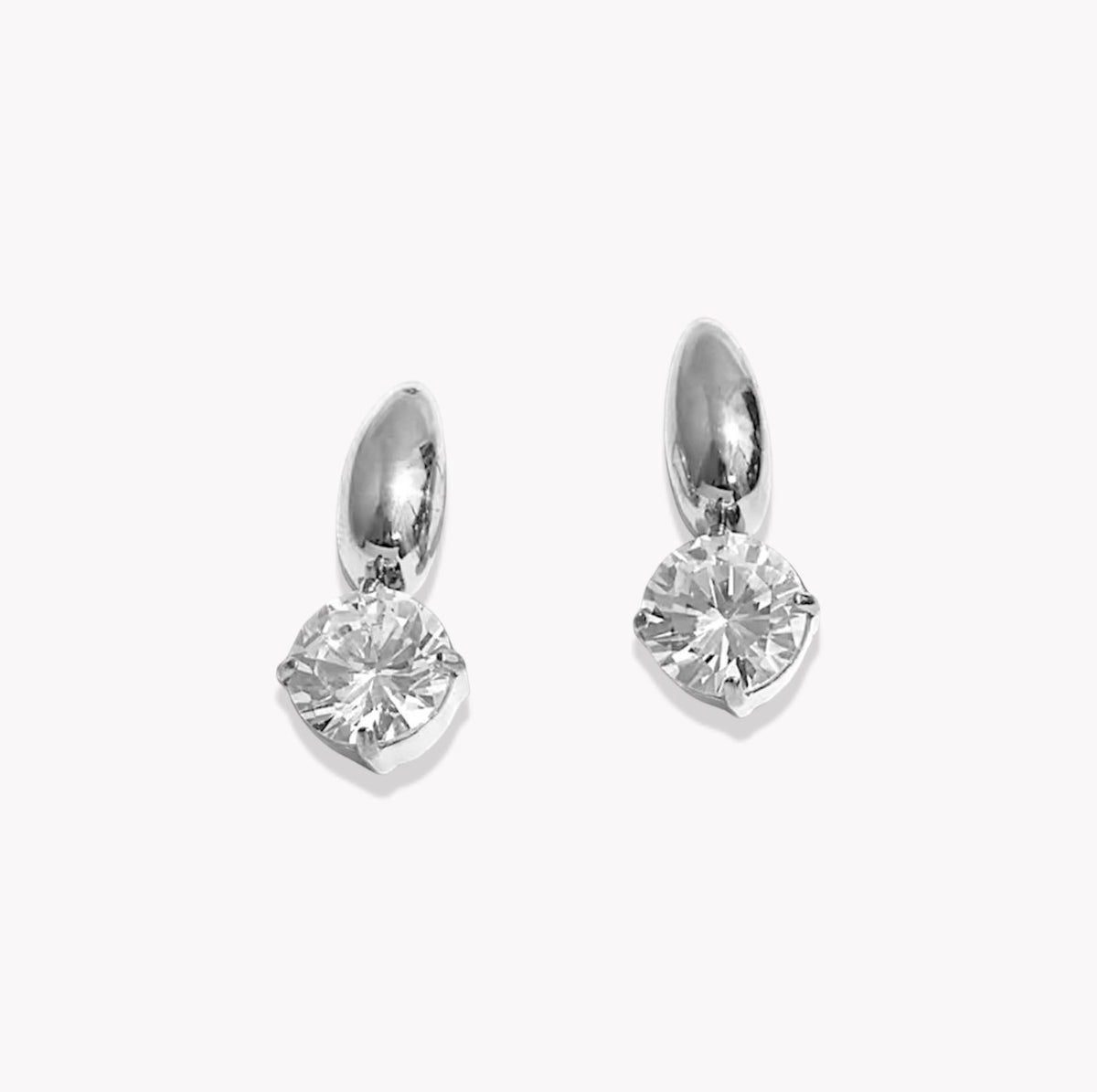 Silver Charlie Earrings