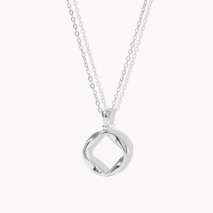 Silver Amy Necklace