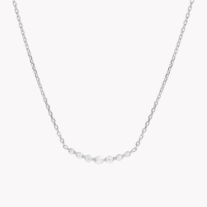 Silver Dainty Dotty Necklace
