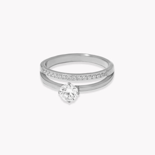 Silver Sophia Ring