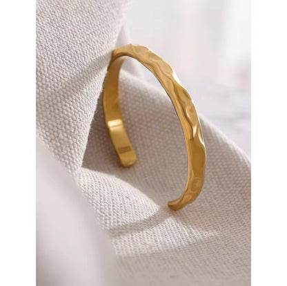 Hammered Bangle