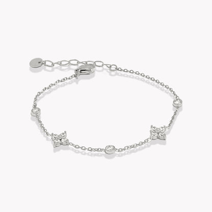 Silver Floret Bracelet