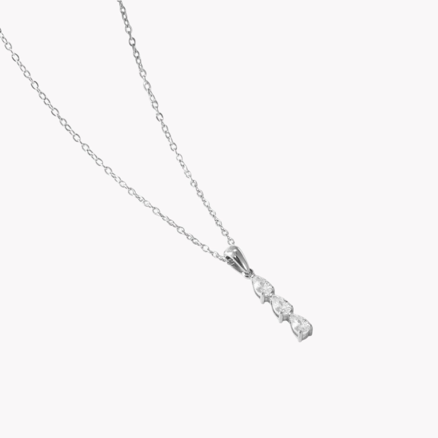 Silver Faith Necklace